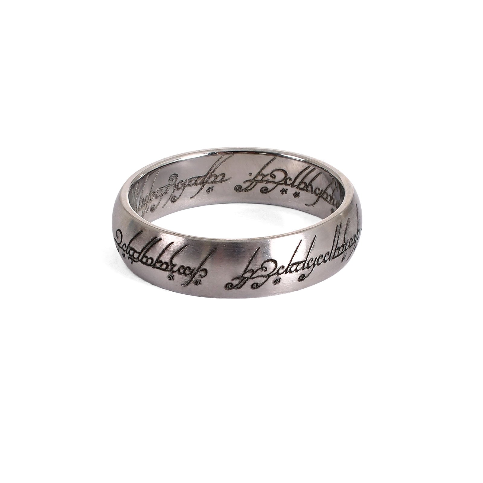 Image produit La bague UNE - acier inoxydable mat