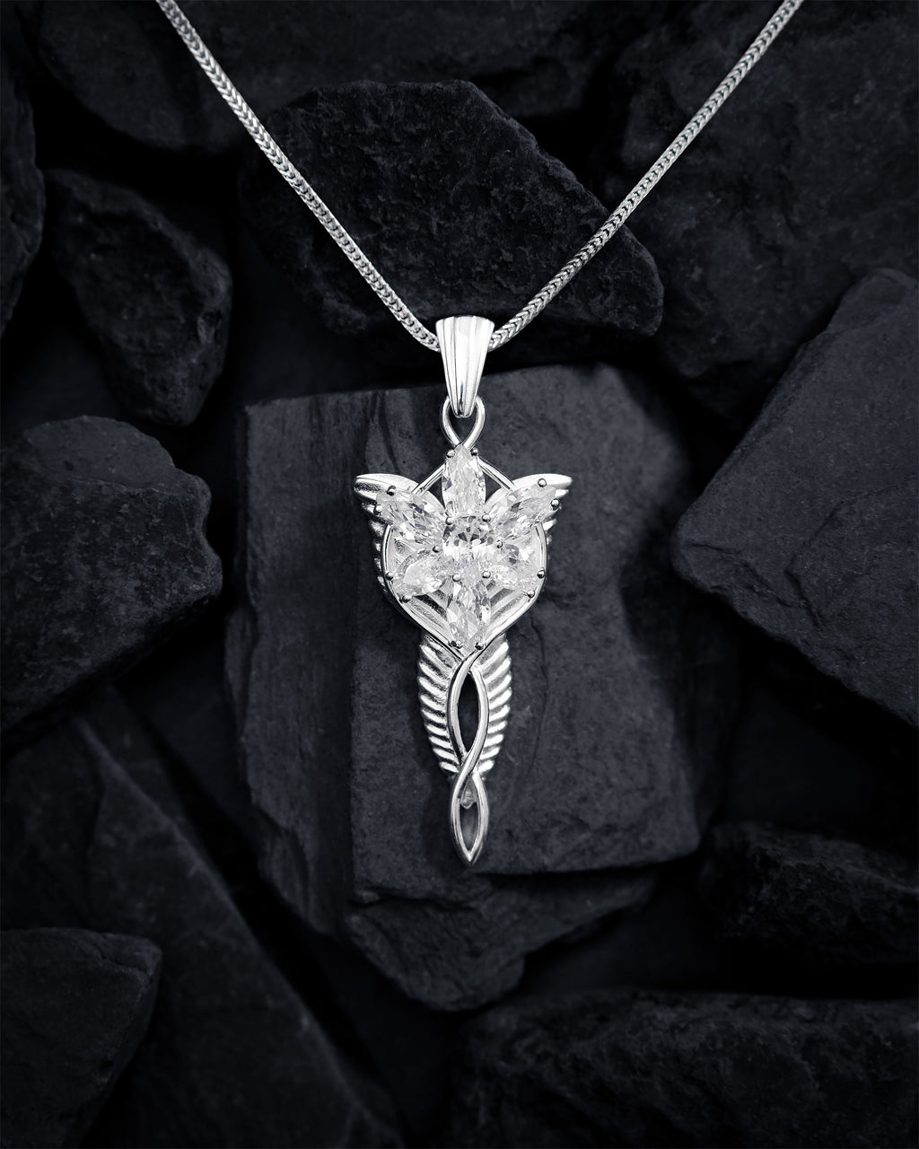 Productafbeelding Arwens Avondster met vossestaartketting