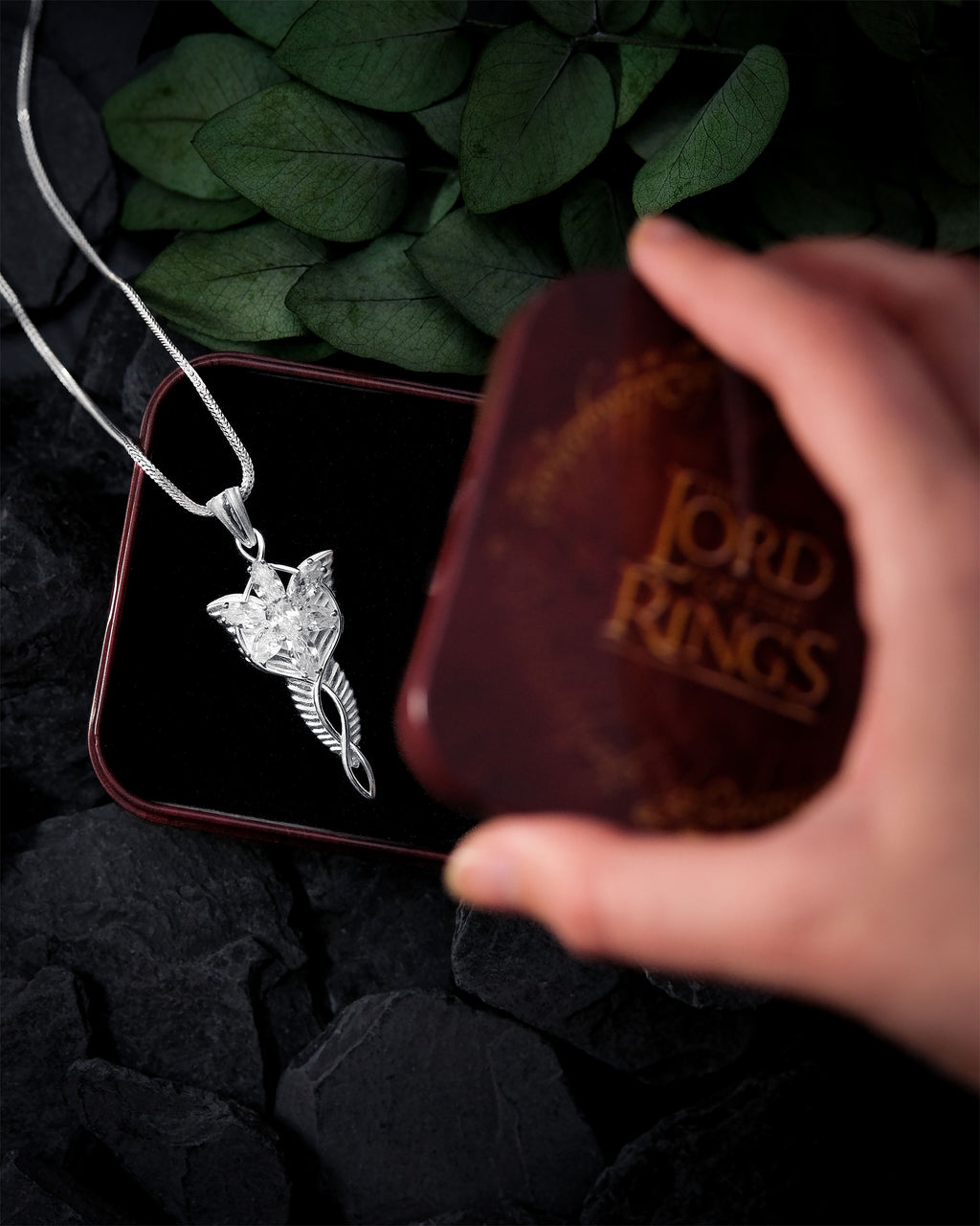Productafbeelding Arwens Avondster met vossestaartketting