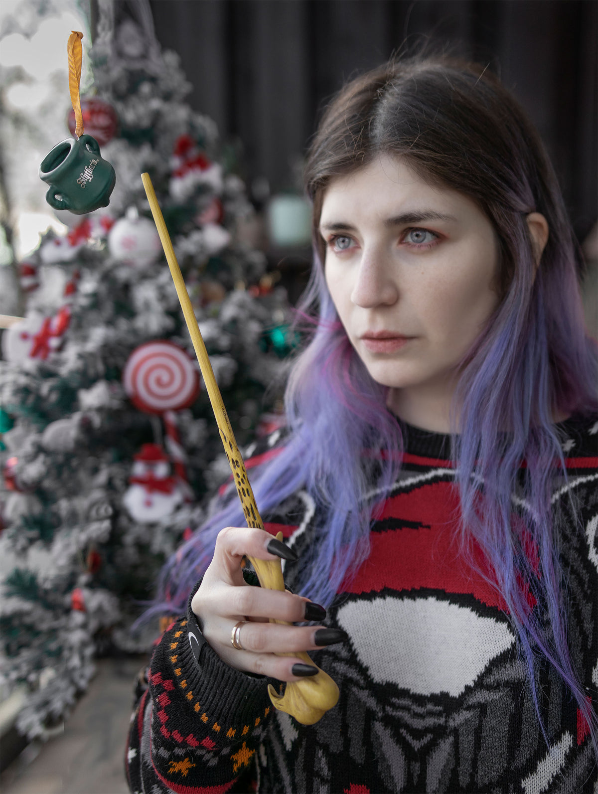 Productafbeelding Lord Voldemort Toverstaf - Karaktereditie