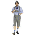 Image produit Costume traditionnel Franzl, Lederhosen avec chemise à carreaux