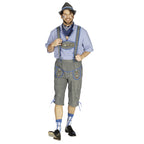 Image produit Costume traditionnel Franzl, Lederhosen avec chemise à carreaux