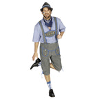Image produit Costume traditionnel Franzl, Lederhosen avec chemise à carreaux