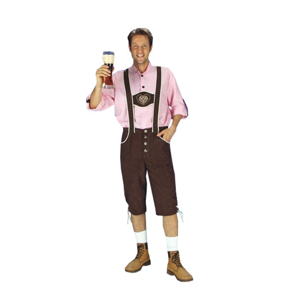 Productafbeelding Anton - Leren Broek Kostuum
