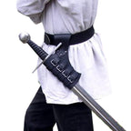 Image produit Porte-épée avec boucles - noir