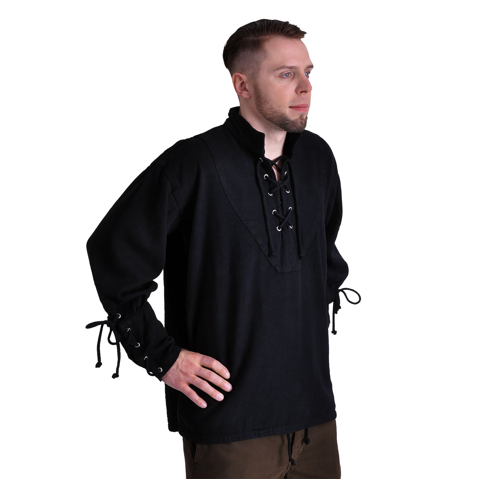 Productafbeelding Middeleeuws Shirt Zwart