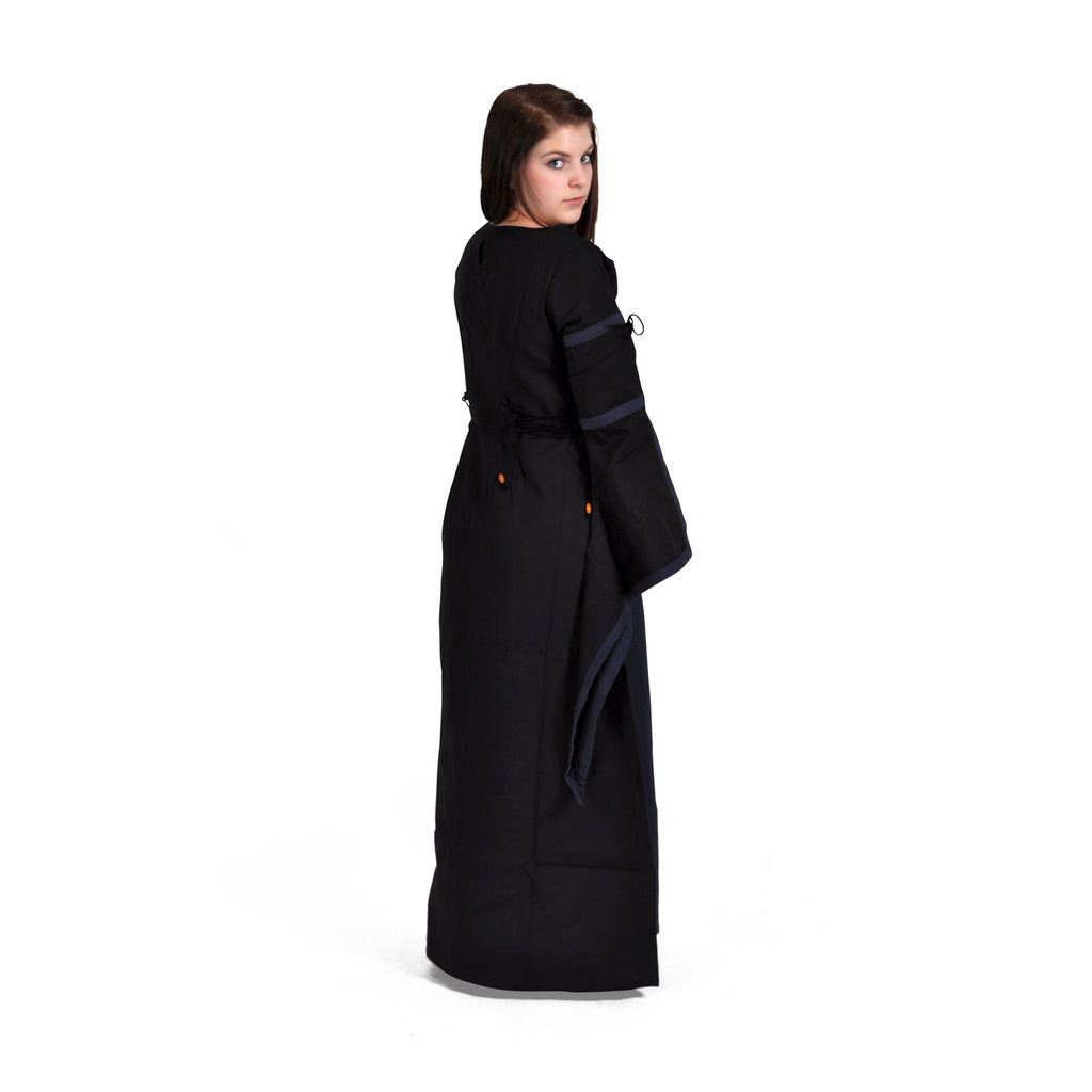 Image produit Elisa - Robe médiévale noire-bleue