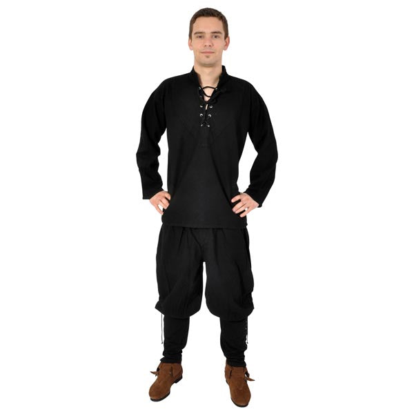 Image produit Chemise Médiévale Noire