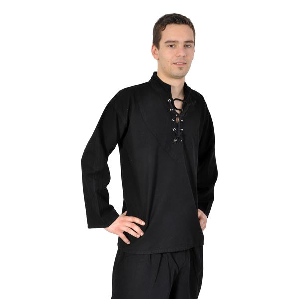 Image produit Chemise Médiévale Noire