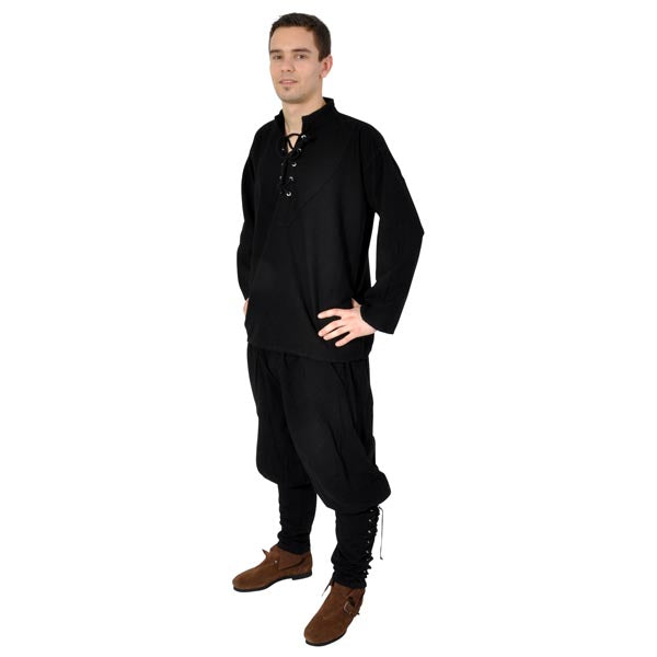 Image produit Chemise Médiévale Noire