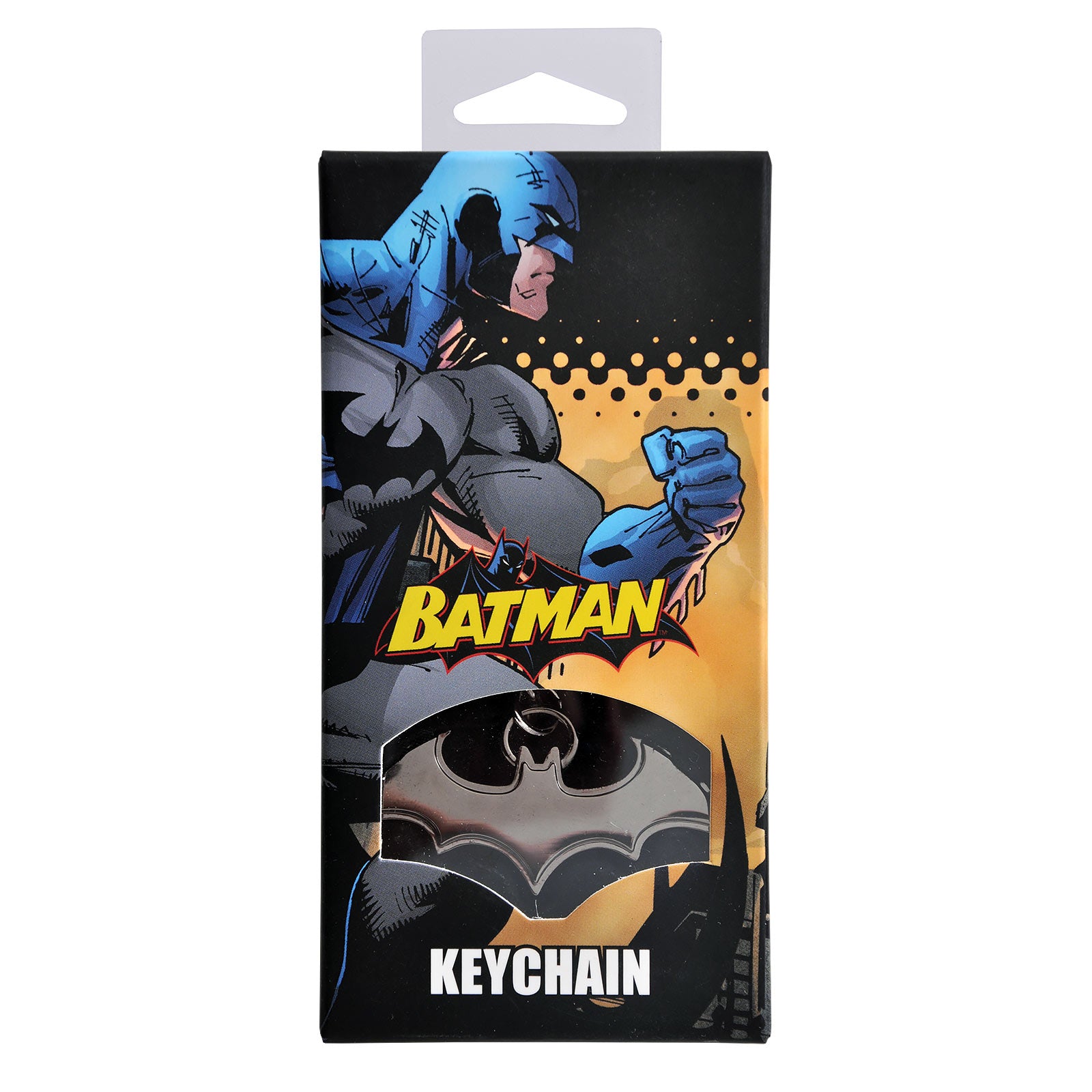 Produktbild Batman Logo Schlüsselanhänger, schwarz
