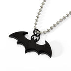 Produktbild Batman - Fledermaus Anhänger schwarz an Kette
