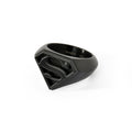 Produktbild Superman Emblem Ring schwarz