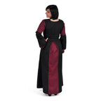 Image produit Elena Robe Médiévale Bordeaux-Noir