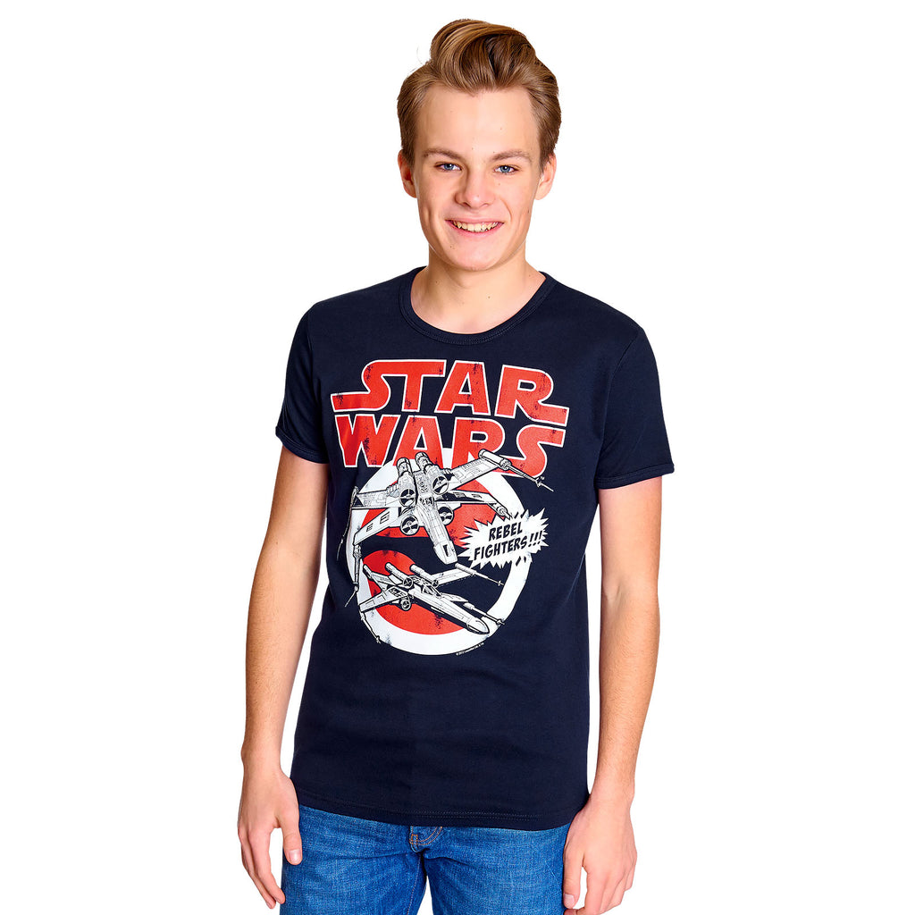 Productafbeelding Star Wars - X-Wings T-Shirt marine