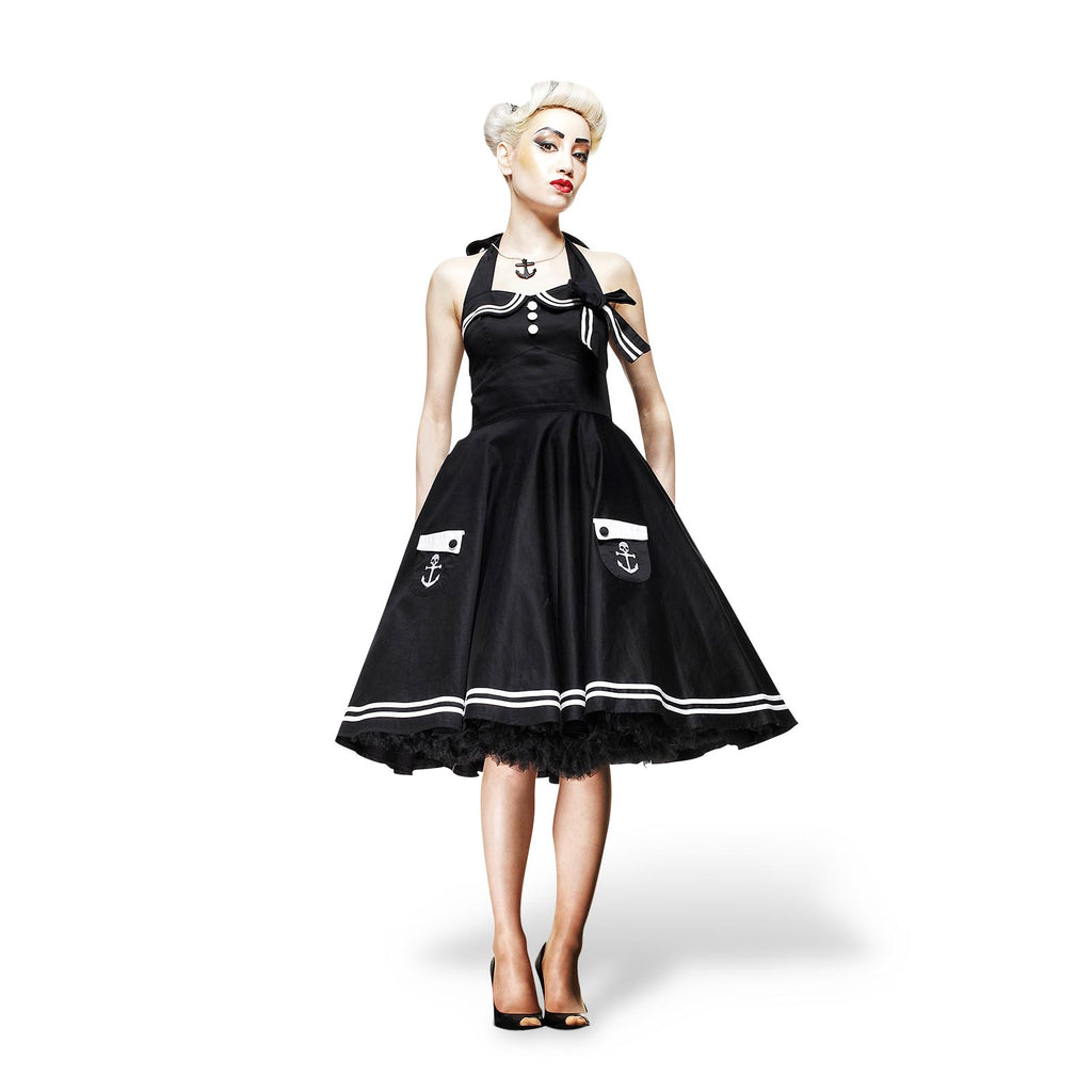 Produktbild Rockabilly-Kleid Motley schwarz