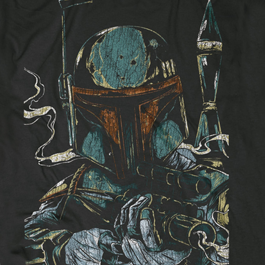 Image produit Star Wars - T-shirt vintage Boba Fett