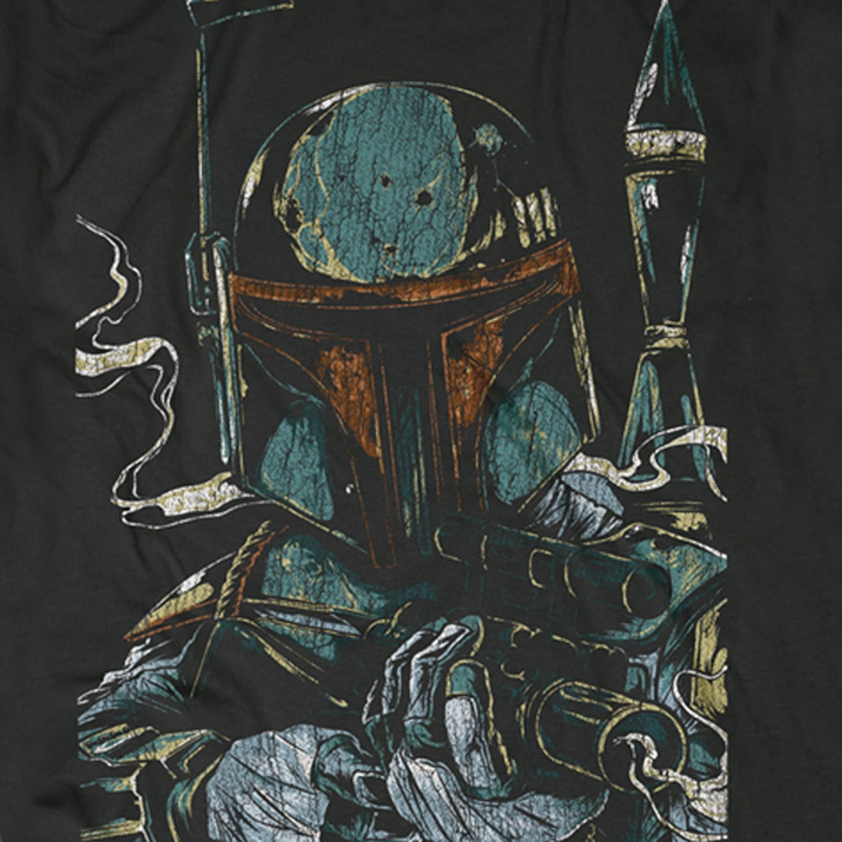 Image produit Star Wars - T-shirt vintage Boba Fett