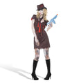 Productafbeelding Zombie Gangster Bruid Kostuum
