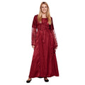 Image produit Robe médiévale Marianna rouge