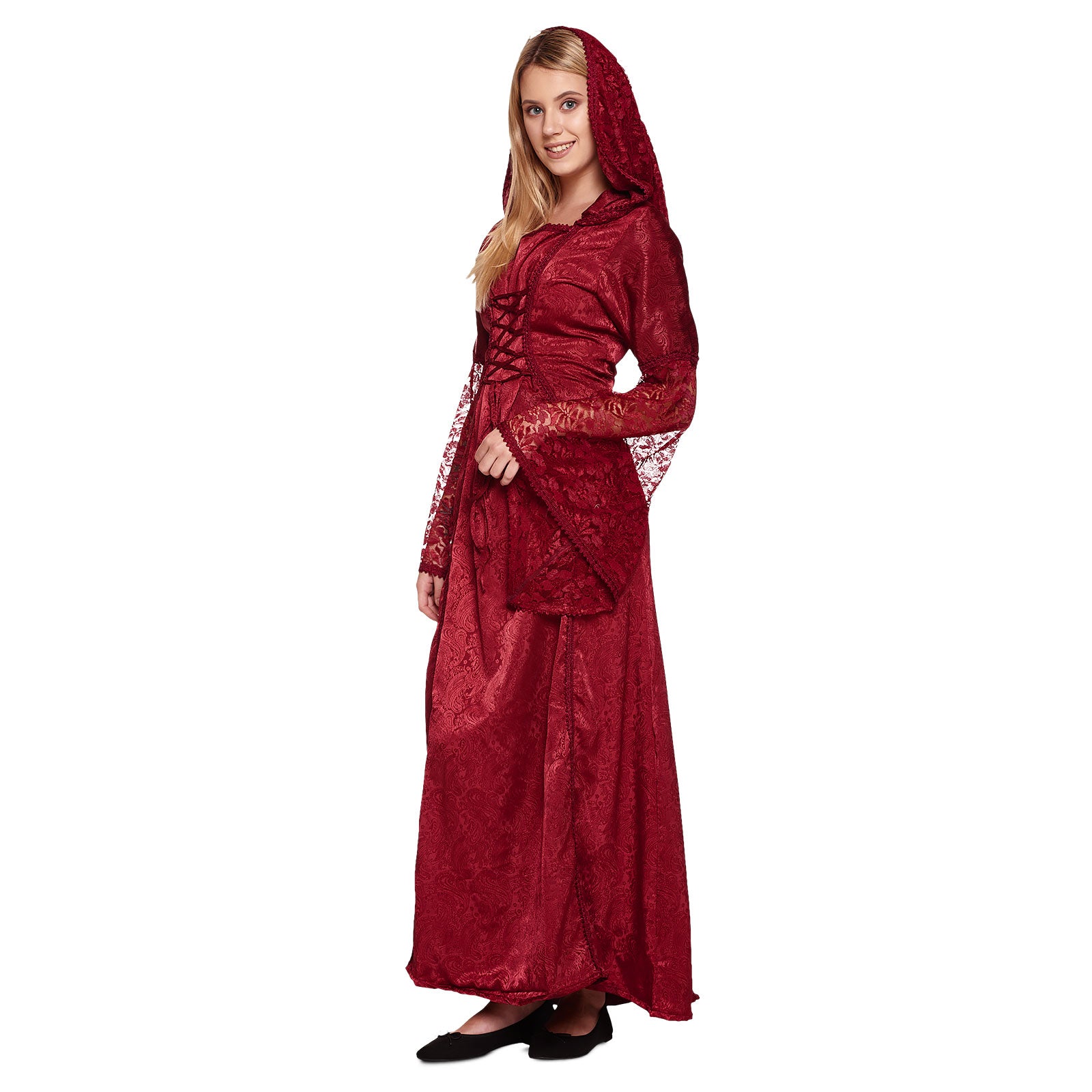 Image produit Robe médiévale Marianna rouge