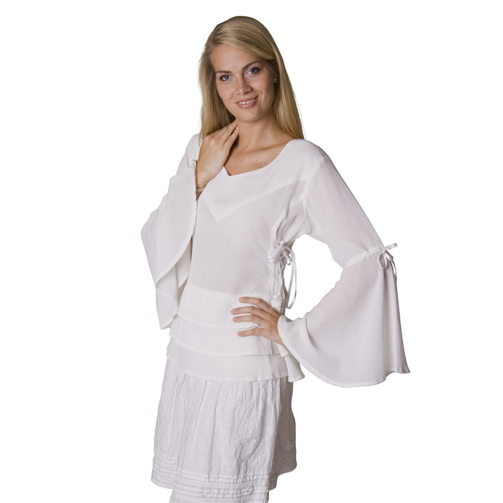 Image produit Blouse médiévale Sophia naturelle