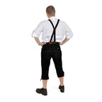 Image produit Pantalon traditionnel en cuir véritable pour hommes Zombie