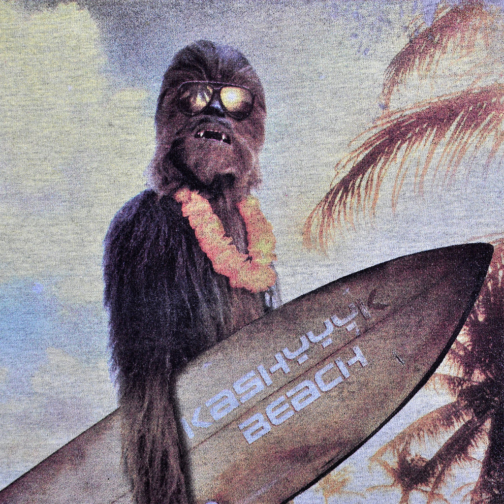 Image produit Star Wars - T-shirt Wookiee Surfer gris