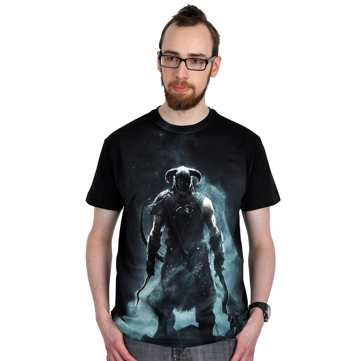Produktbild Skyrim - Dragonborn T-Shirt schwarz