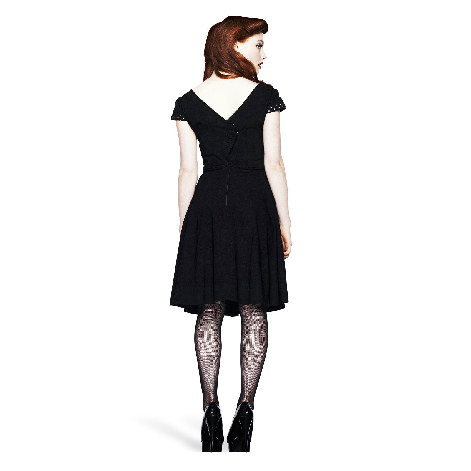 Produktbild Rockabilly Kleid Evie mit Rückenausschnitt