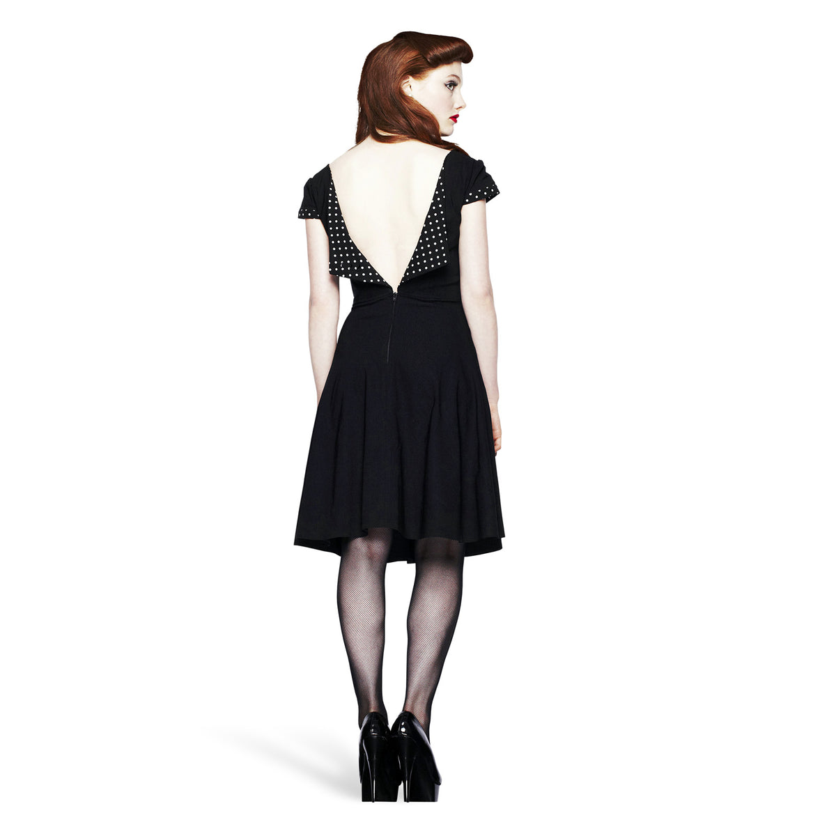 Produktbild Rockabilly Kleid Evie mit Rückenausschnitt