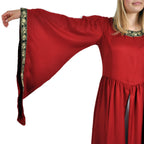 Productafbeelding Middeleeuwse jurk Leila rood