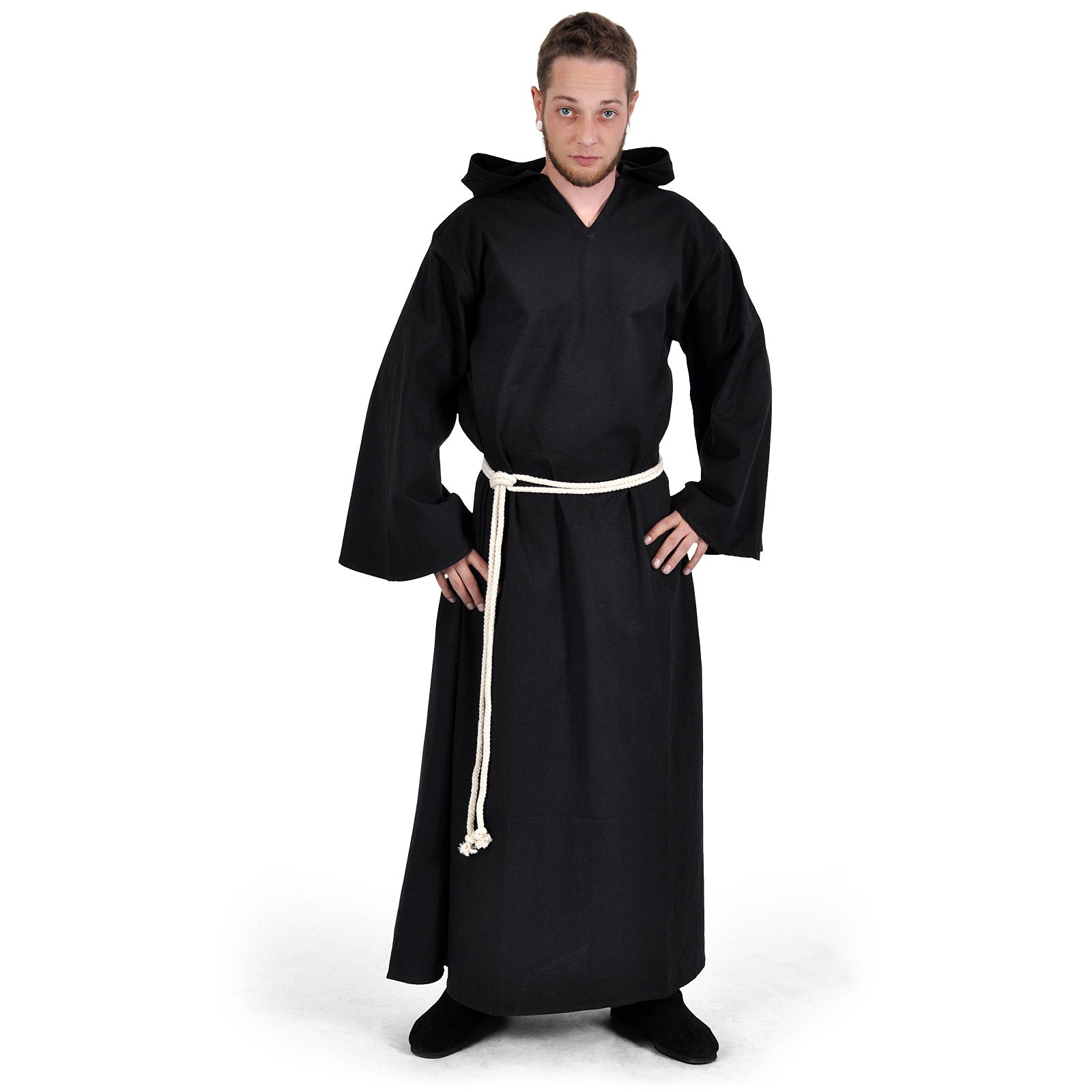 Image produit Robe de moine avec cordon noir
