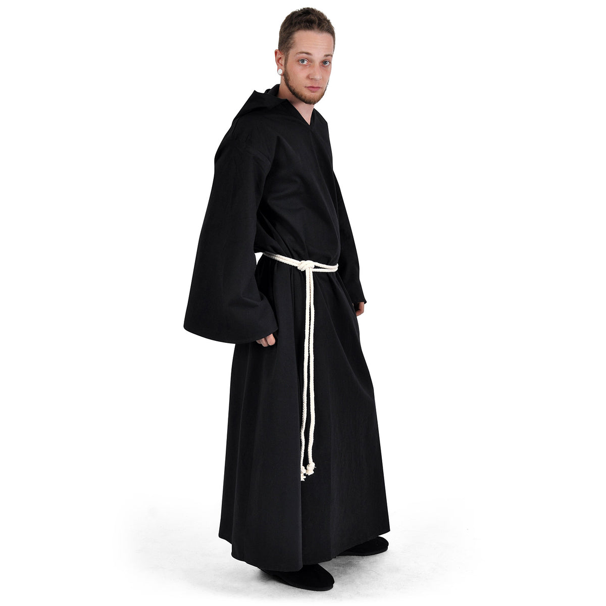 Image produit Robe de moine avec cordon noir