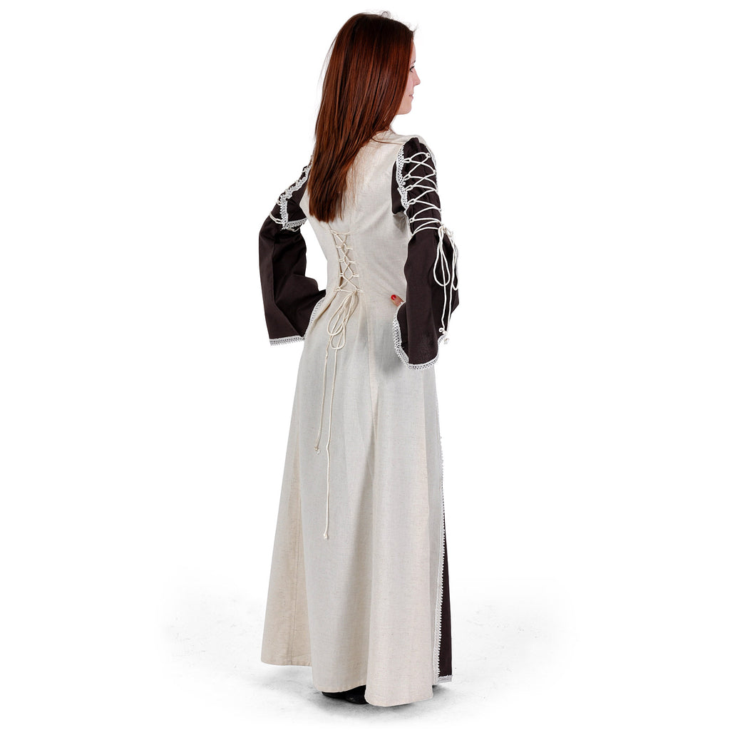 Produktbild Mittelalter Kleid Magdalena braun-natur