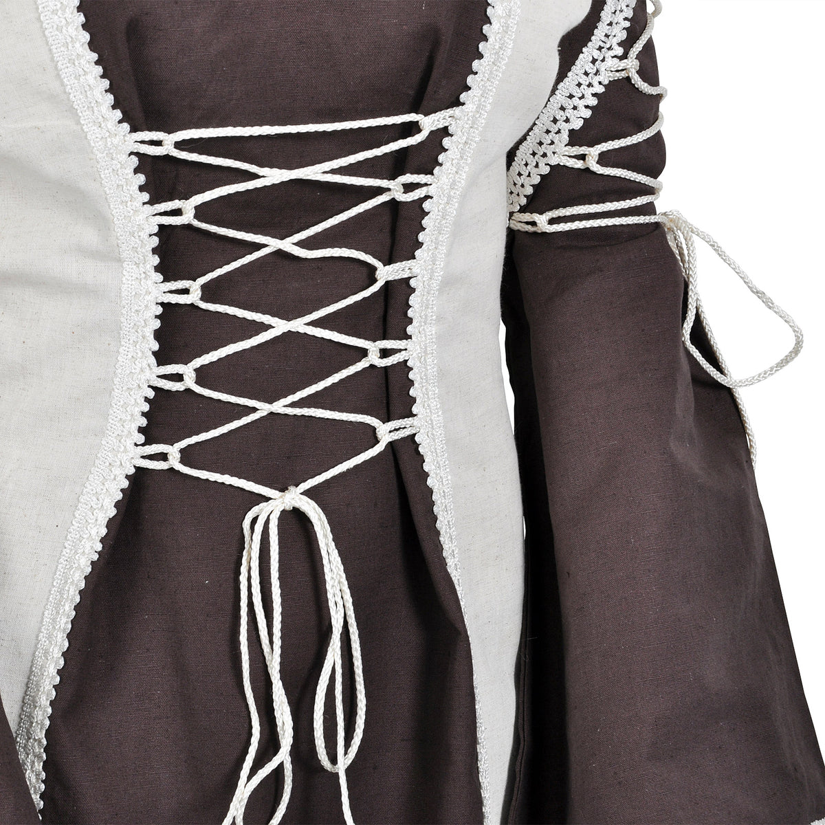 Produktbild Mittelalter Kleid Magdalena braun-natur