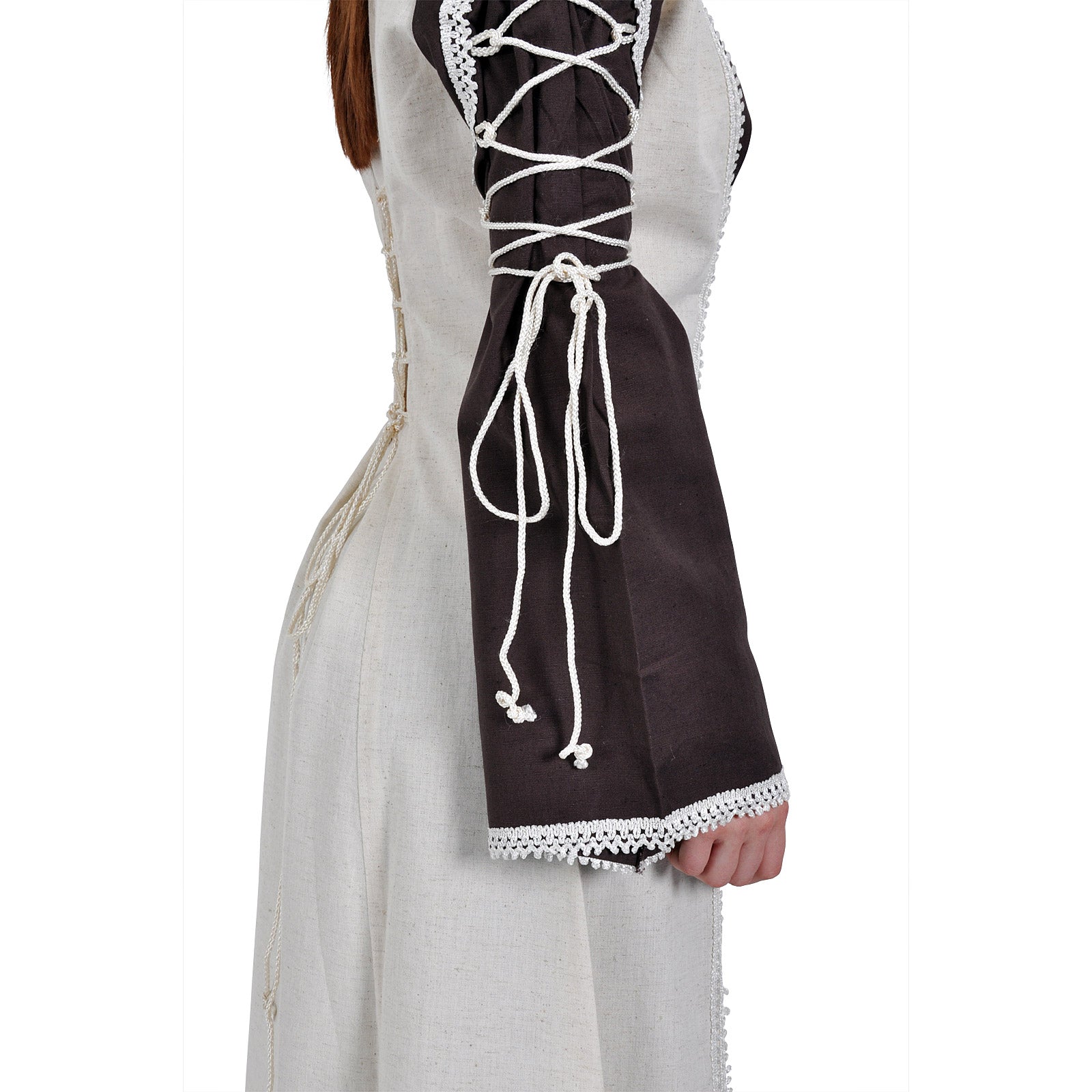 Produktbild Mittelalter Kleid Magdalena braun-natur