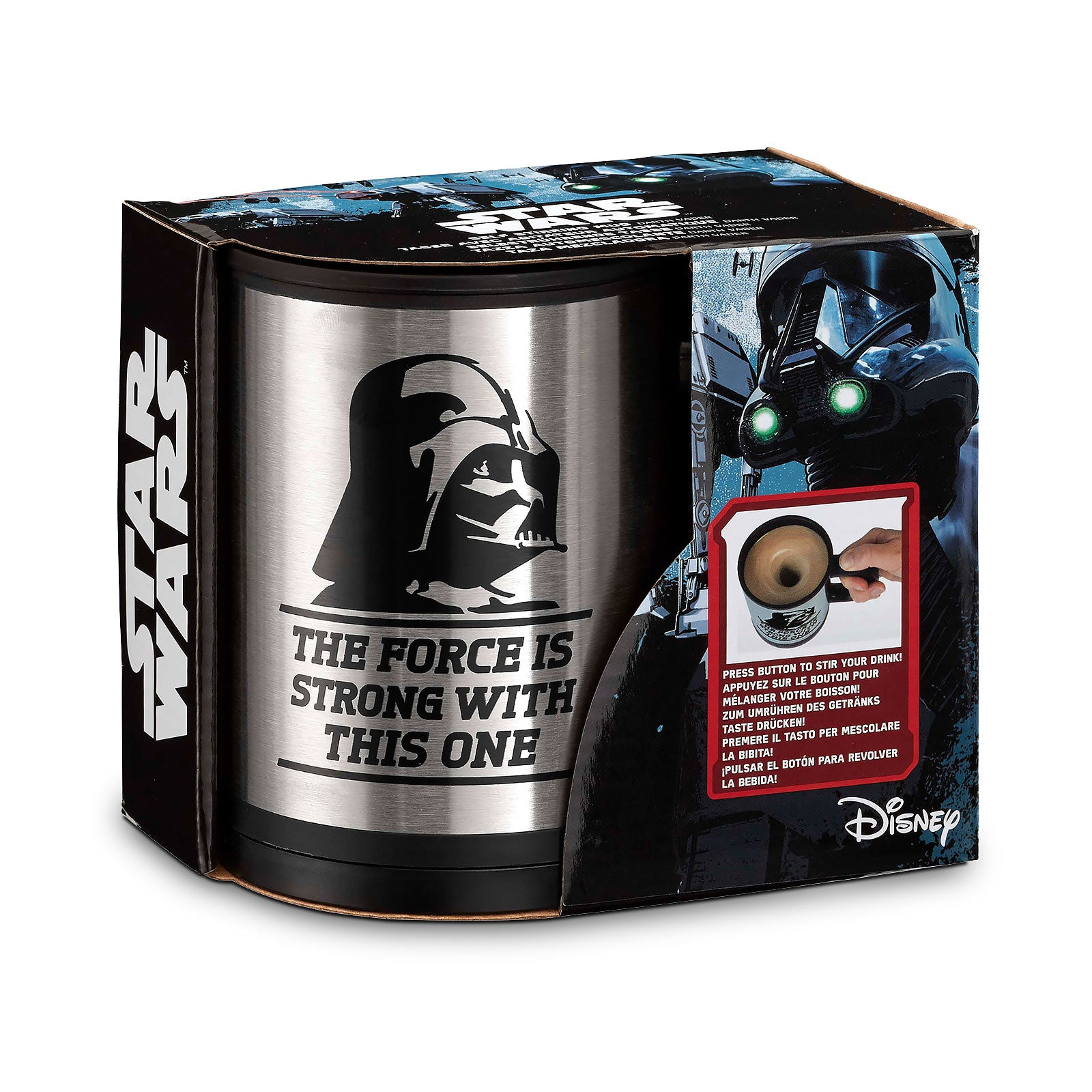 Productafbeelding Star Wars - Vader Thermosbeker met Roerfunctie