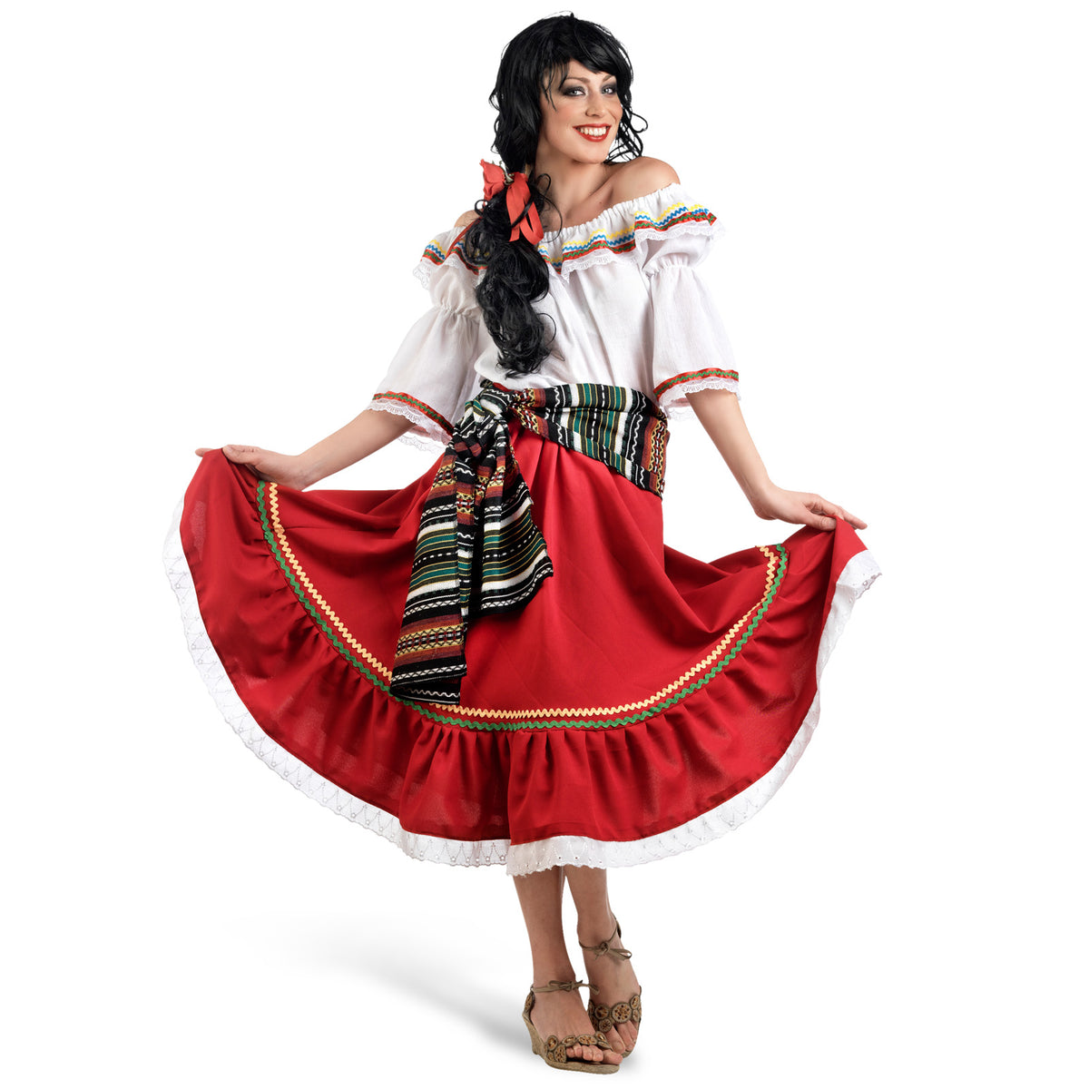 Produktbild Mexikanerin Kostüm Damen