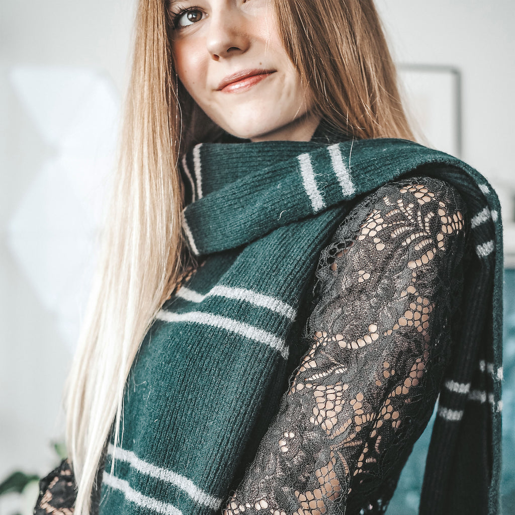 Productafbeelding Harry Potter - Originele Slytherin Wollen Sjaal