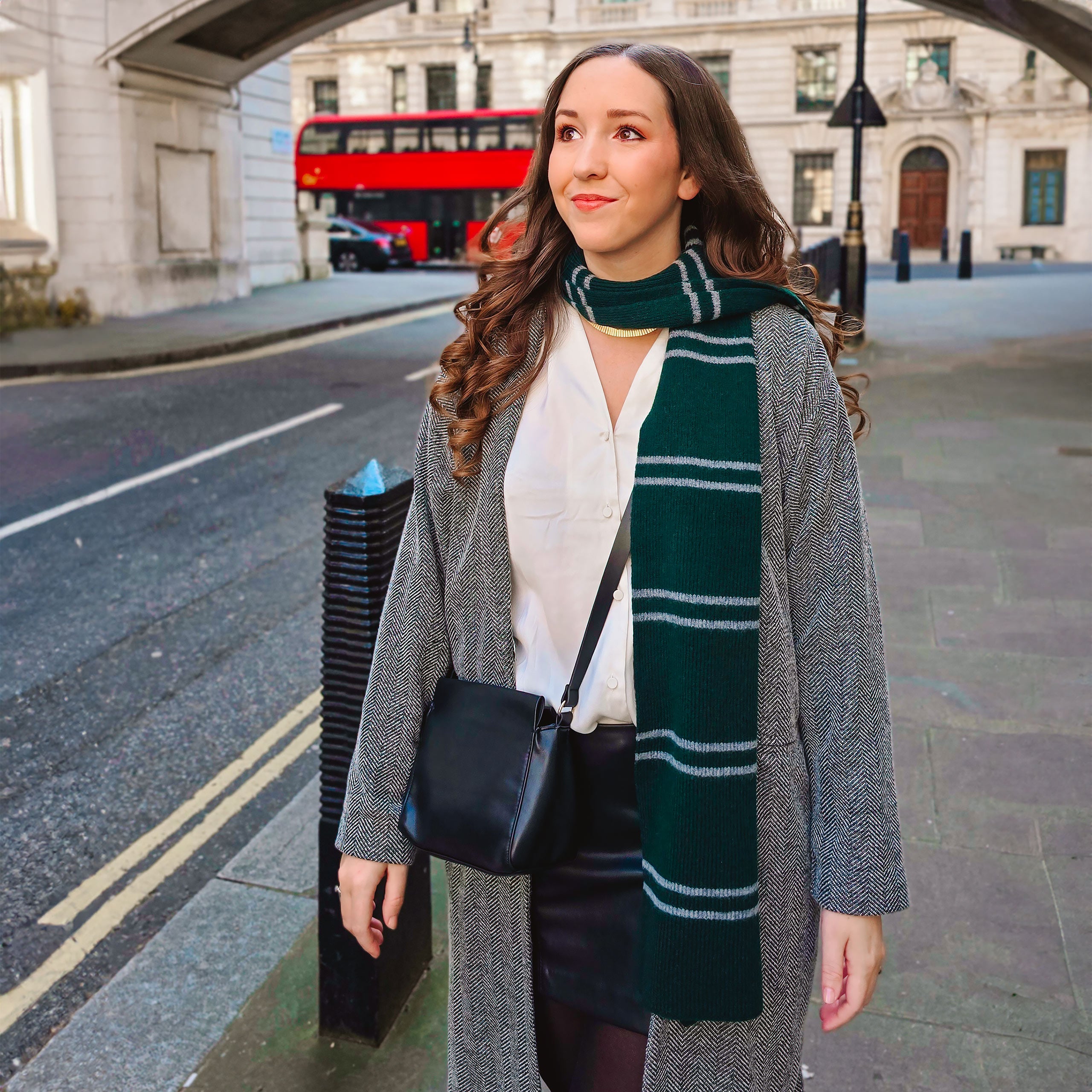 Productafbeelding Harry Potter - Originele Slytherin Wollen Sjaal