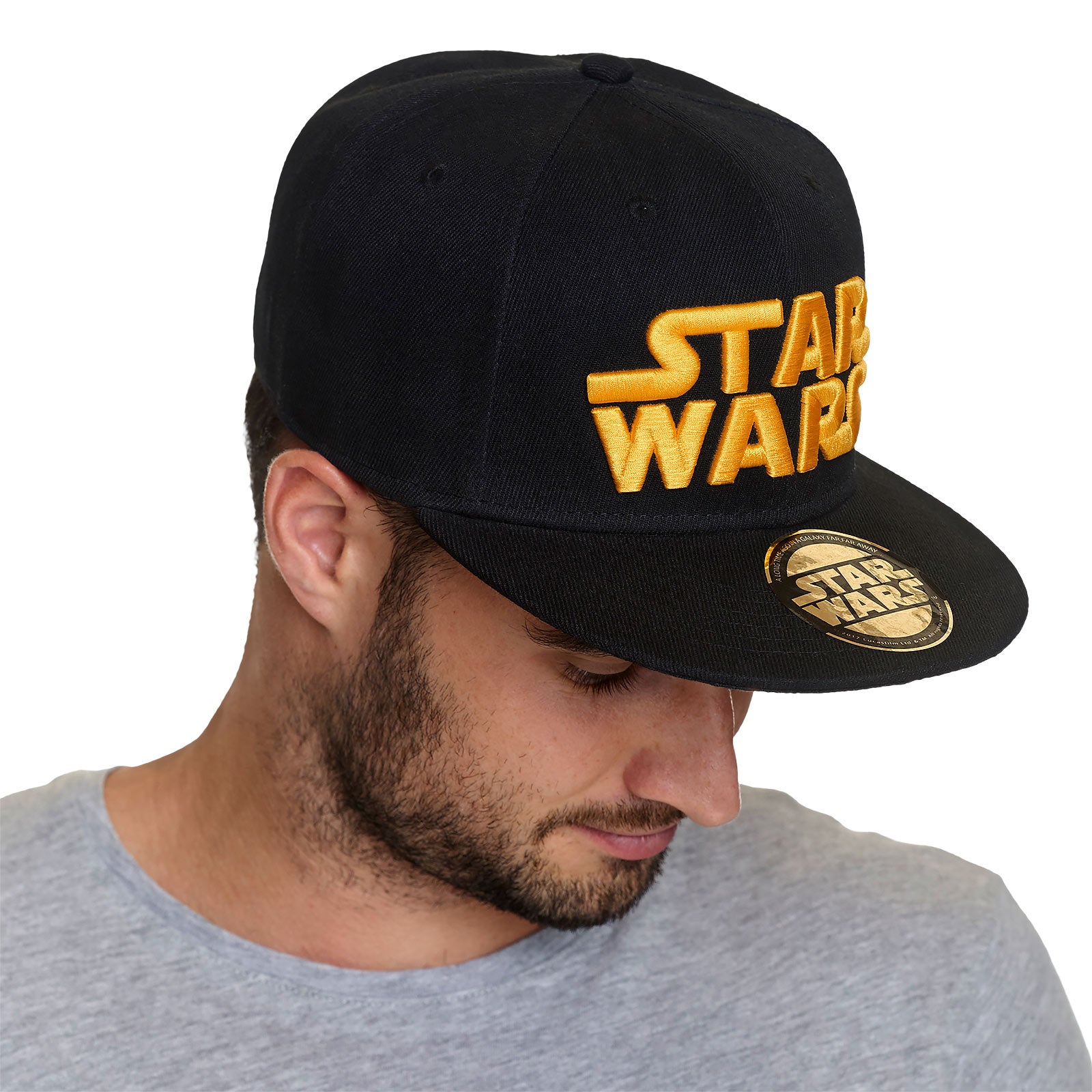 Product image Star Wars - Gold-Colored Logo Snapback Cap