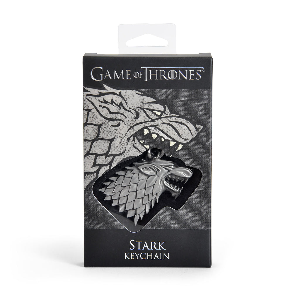 Image produit Game of Thrones - Porte-clés blason Stark loup des ombres