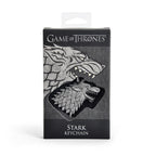 Image produit Game of Thrones - Porte-clés blason Stark loup des ombres