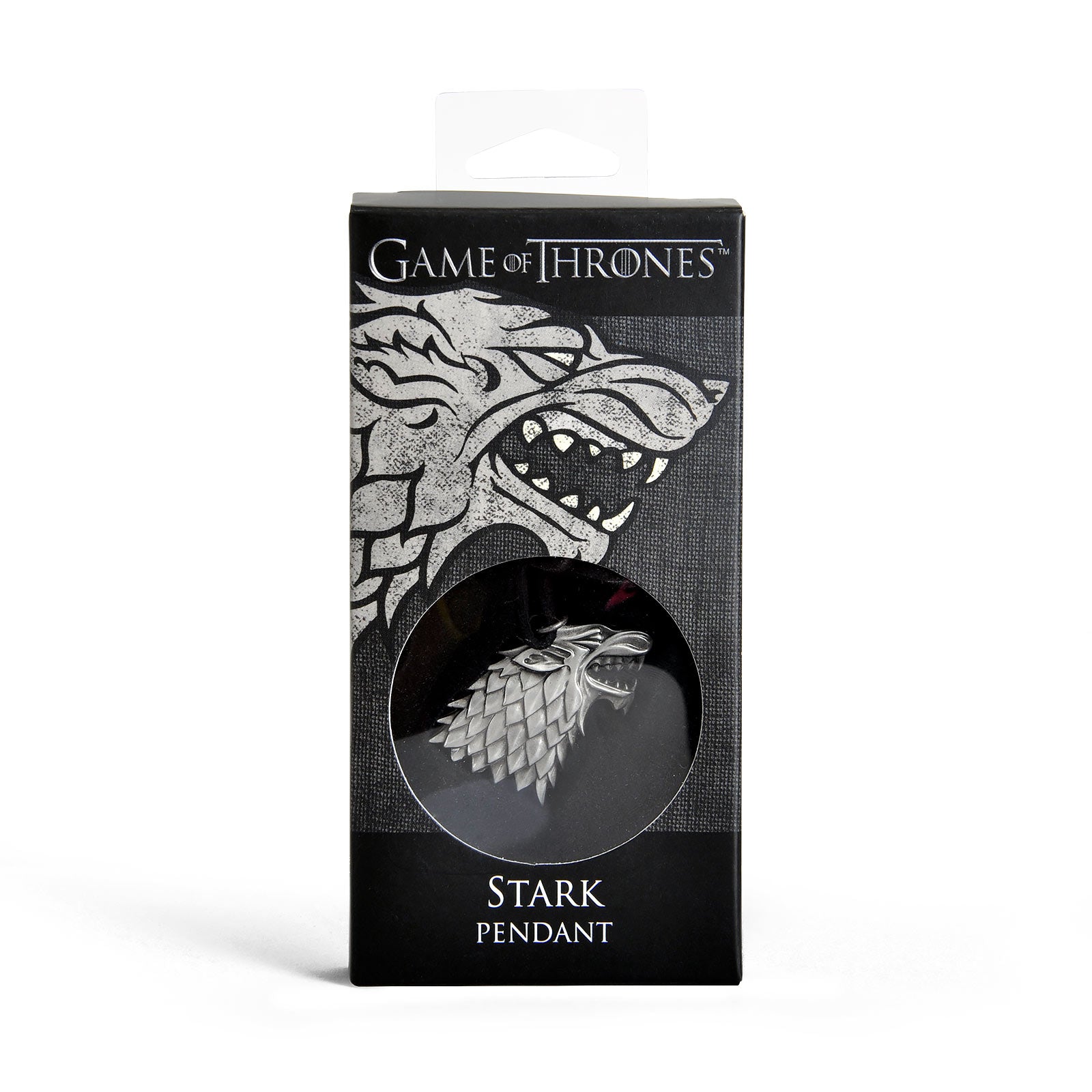 Produktbild Game of Thrones - Stark Wappen Schattenwolf Kette