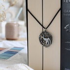Image produit Game of Thrones - Collier Dragon Blason Targaryen