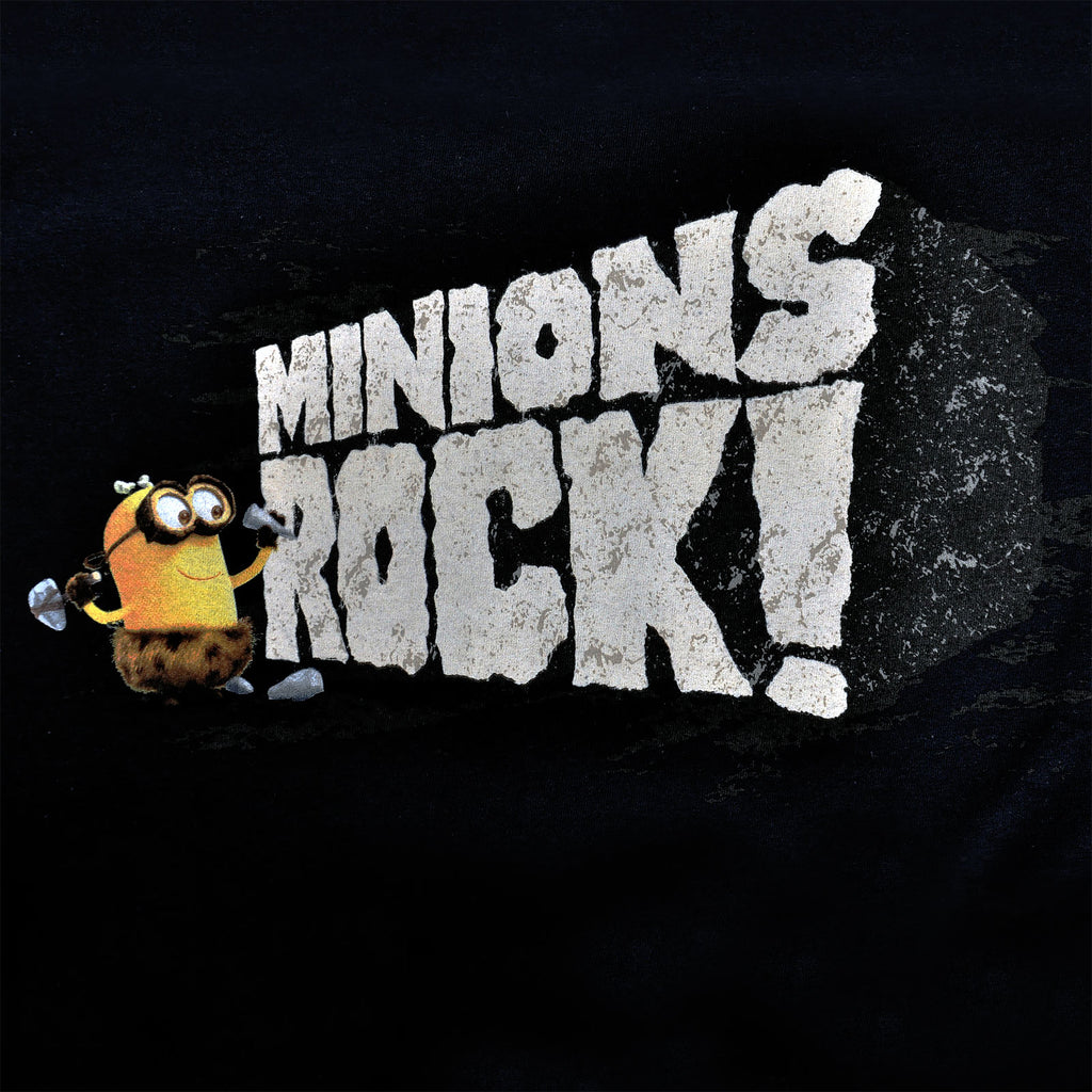 Productafbeelding Minions - Rock! T-shirt zwart
