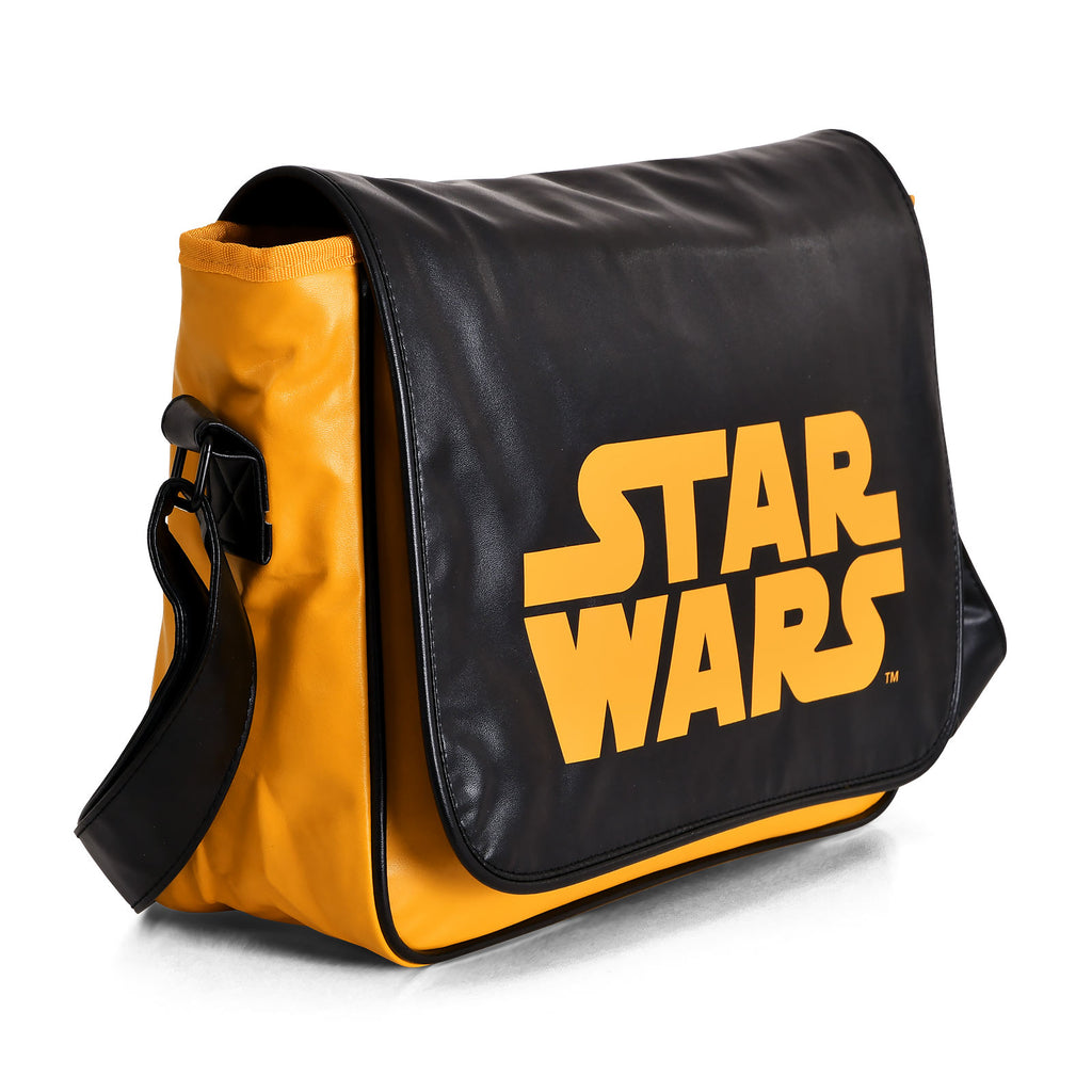 Productafbeelding Star Wars - Oranje Logo Tas zwart