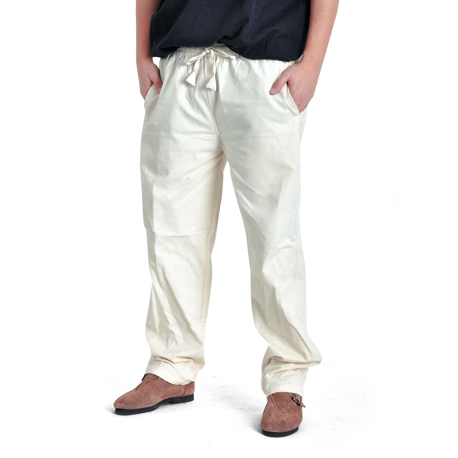 Product image Medieval trousers with elastic waistband natural