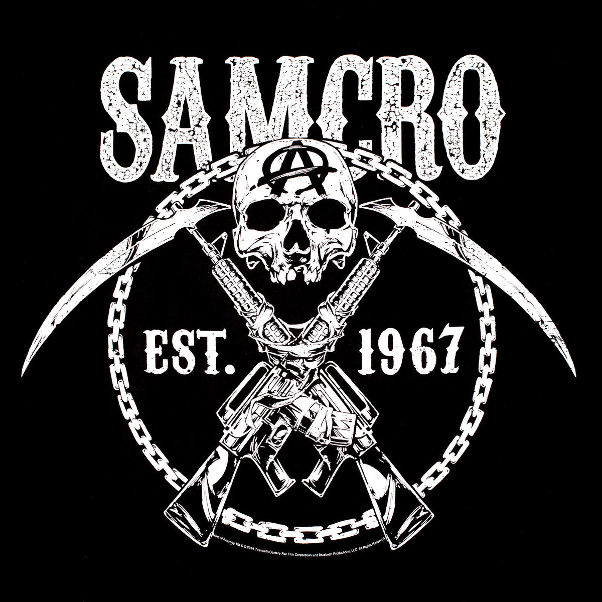 Image produit Sons of Anarchy - T-shirt Samcro noir